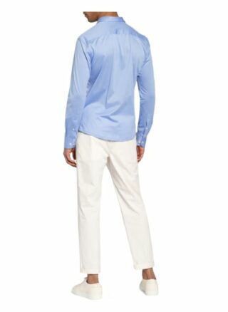 Eton Jerseyhemd Slim Fit blau