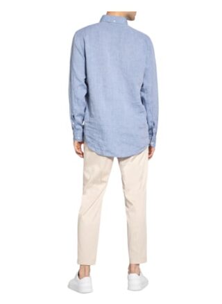 Eton Leinenhemd Comfort Fit blau
