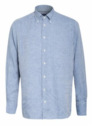 Eton Leinenhemd Comfort Fit blau