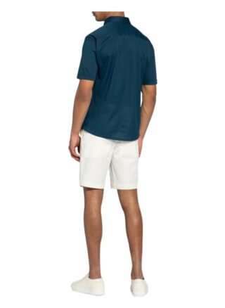 Eton Piqué-Poloshirt gruen