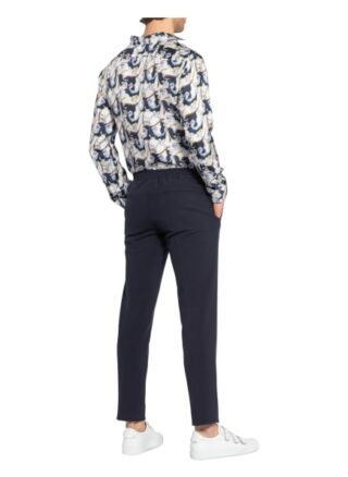 Eton Seidenhemd Slim Fit blau