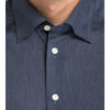 Eton Twill-Hemd Slim Fit blau