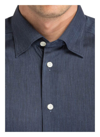Eton Twill-Hemd Slim Fit blau