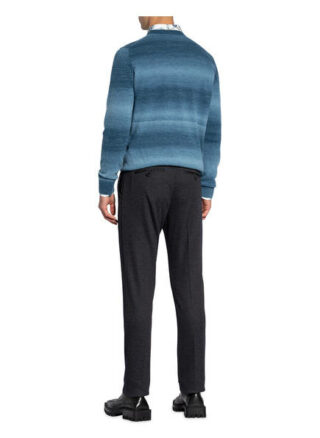 Etro Anzughose Regular Fit blau