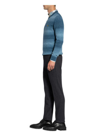 Etro Anzughose Regular Fit blau
