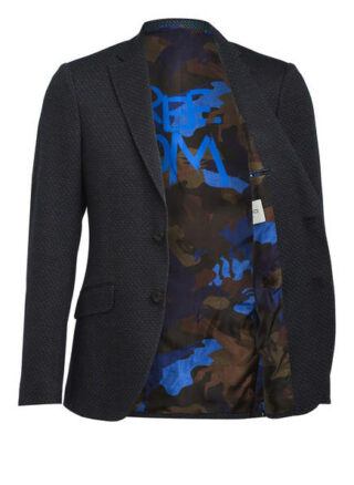 Etro Anzugsakko Regular Fit blau