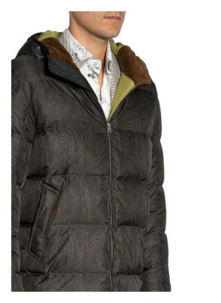 Etro Daunenjacke braun