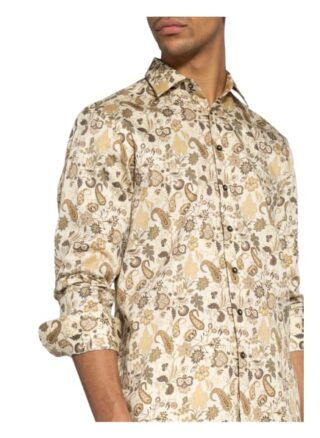 Etro Hemd Regular Fit beige