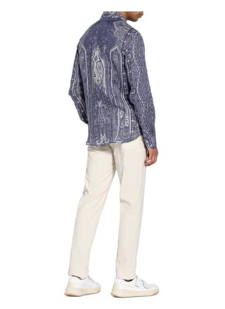 Etro Hemd Slim Fit blau