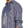 Etro Hemd Slim Fit blau