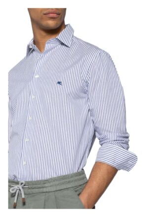 Etro Hemd Slim Fit weiss