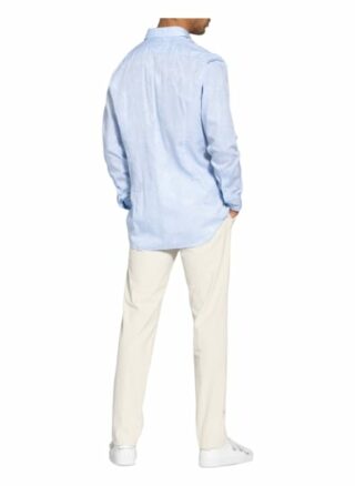 Etro Jacquard-Hemd Regular Fit blau