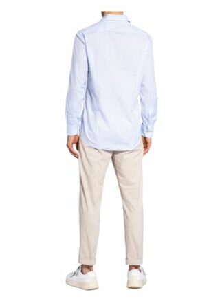 Etro Jacquard-Hemd Slim Fit blau