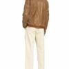 Etro Lederblouson beige