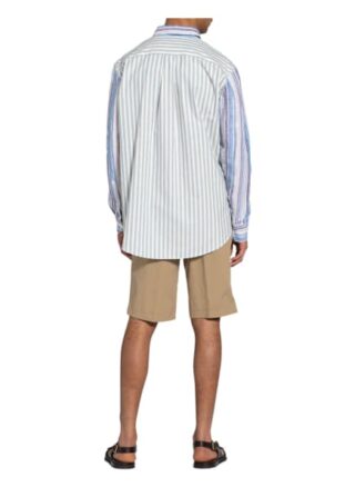 Etro Leinenhemd Comfort Fit weiss