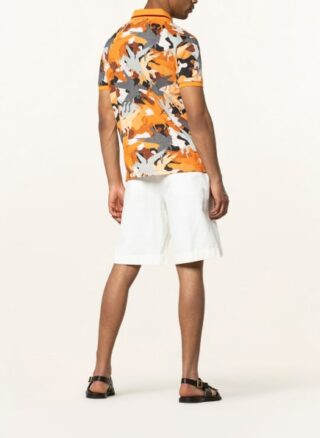 ETRO Piqué-Poloshirt Herren, Orange
