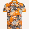 ETRO Piqué-Poloshirt Herren, Orange
