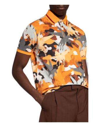 Etro Piqué-Poloshirt orange