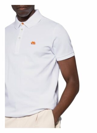 Etro Piqué-Poloshirt weiss