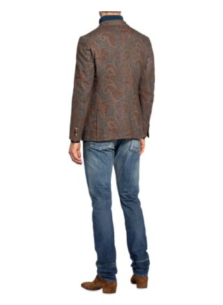 Etro Sakko Aus Cashmere Extra Slim Fit grau