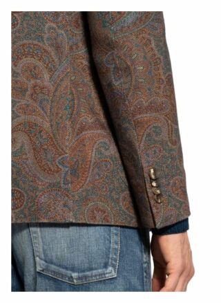 Etro Sakko Aus Cashmere Extra Slim Fit grau