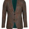 Etro Sakko Aus Cashmere Extra Slim Fit rot