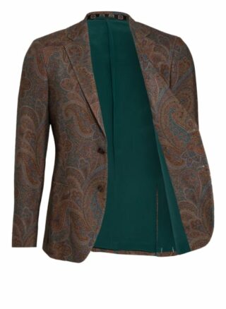 Etro Sakko Aus Cashmere Extra Slim Fit rot