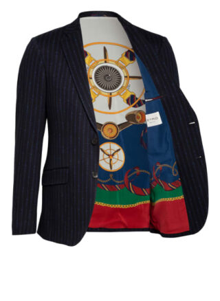 Etro Sakko Slim Fit blau