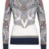 Etro Seidenpullover Milano weiss