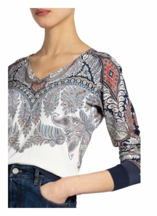Etro Seidenpullover Milano weiss
