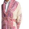 Etro Strickjacke Mit Seide rosa