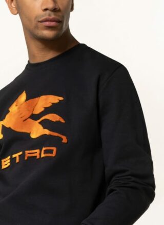 ETRO Sweatshirt Herren, Schwarz