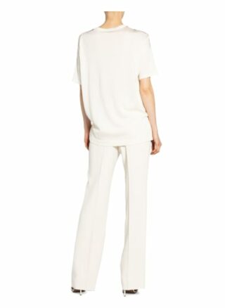 Etro T-Shirt Im Materialmix Mit Seide rosa