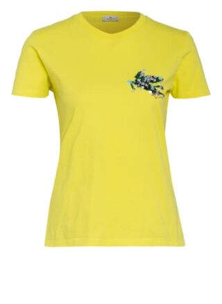 Etro T-Shirt gelb