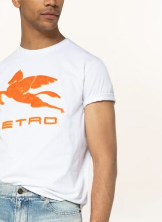 ETRO T-Shirt Herren, Weiß