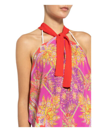Etro Top Mit Seide pink