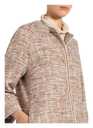 Etro Tweed-Jacke Mit Glitzergarn beige