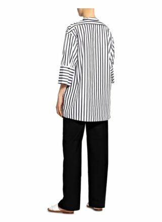 Eva Mann Bluse Käthe Winston Mit 3/4-Arm weiss