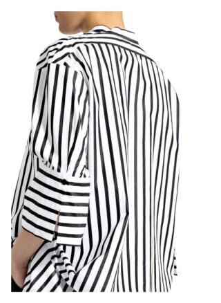 Eva Mann Bluse Käthe Winston Mit 3/4-Arm weiss