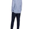 fakts Luca Casual-Hemd Herren, Blau