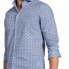 fakts Luca Casual-Hemd Herren, Blau