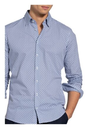 fakts Sebo Casual-Hemd Herren, Blau