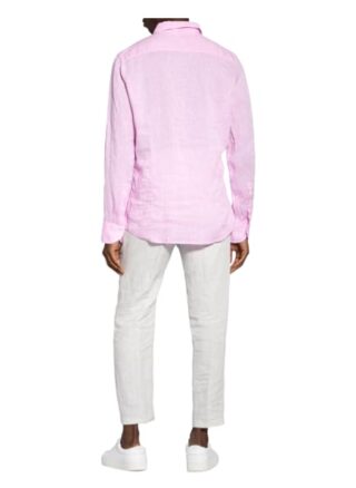 fakts Leinenhemd Herren, Pink