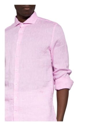fakts Leinenhemd Herren, Pink