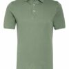 Fedeli Piqué-Poloshirt gruen