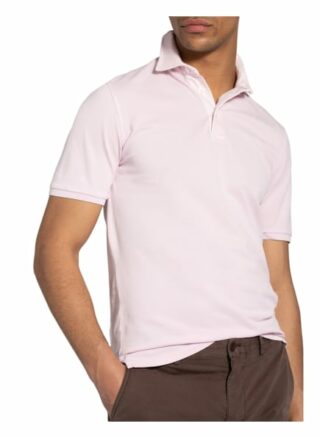 Fedeli Piqué-Poloshirt pink