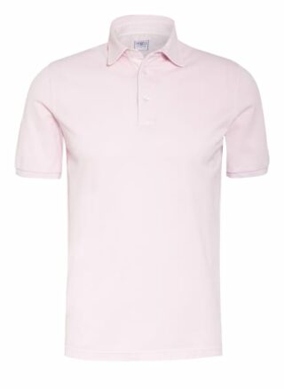 Fedeli Piqué-Poloshirt pink