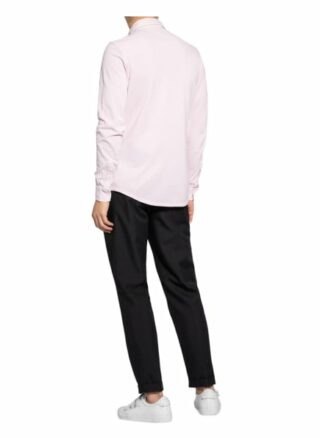 Fedeli Piquéhemd Steve Slim Fit pink