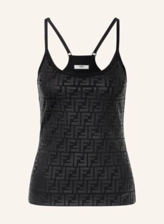 Fendi Top schwarz