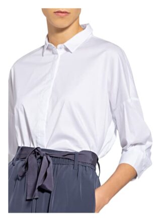 Ffc Oversized-Bluse Mit 3/4-Arm weiss